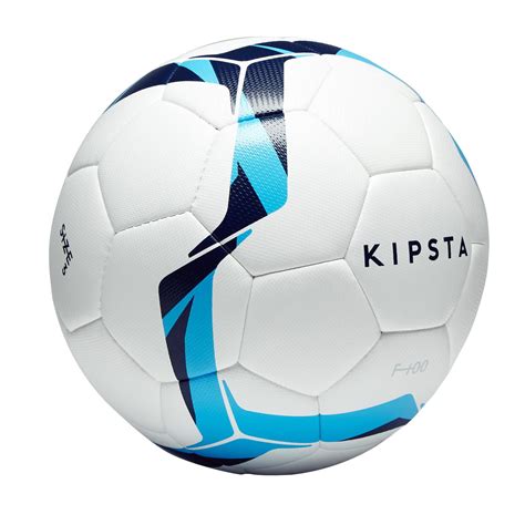 balon de futbol kipsta  hibrido talla  blanco  azul kipsta decathlon