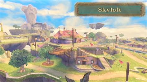 skyward sword cutscenes skyloft youtube