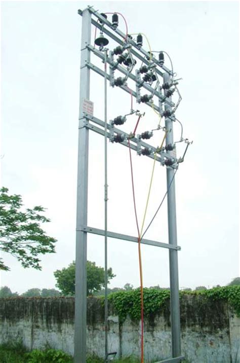 double pole structure manufacturer supplier  ahmedabad india
