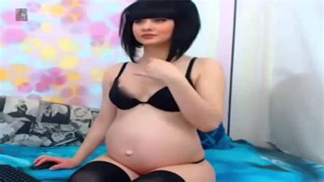 Beautiful Pregnant Girl With A Cute Outie Belly Button 2