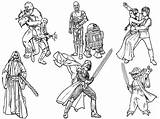 Coloring Skywalker Luke Wars Star Pages Comments sketch template