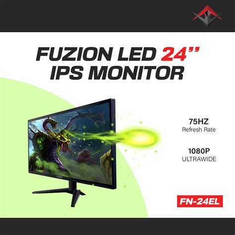 fuzion fn el  ips hz led monitor lazada ph