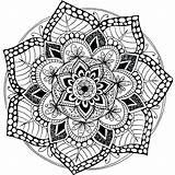 Mandala Coloring Pages Printable Pdf Color Mandalas Wolf Adult Adults Drawing Print Colouring Colored Imprimer Template Cute Getdrawings Coloriage Getcolorings sketch template