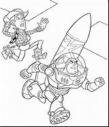 Coloring Pages Toy Story Buzz Woody Lightyear Drawing Printable Color Draw Print Drawings Getdrawings Paintingvalley sketch template
