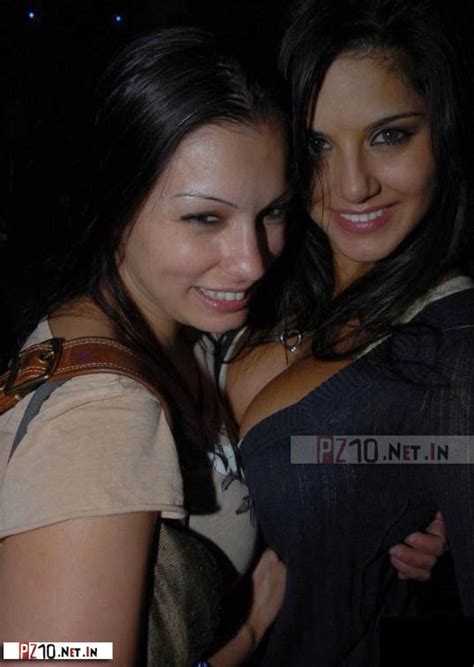 Sunny Leone And Aria Giovanni Party Pictures Bollywwodbirds