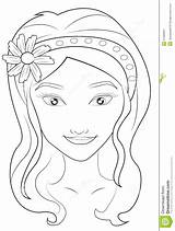 Coloring Face Girl Faces Girls Pages Kids Book Printable Color Useful Illustration Realistic Print Getcolorings Getdrawings sketch template