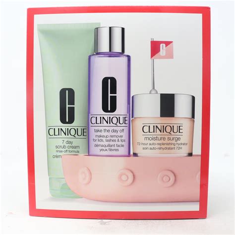 clinique super skin care  pcs gift set   box fruugo uk