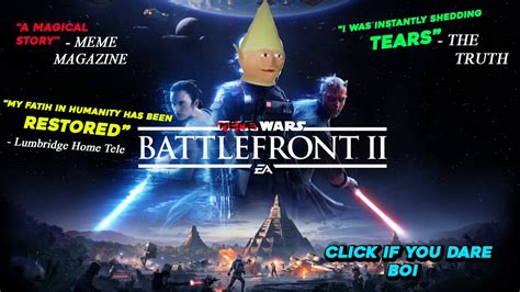 Meme Wars Battlefront 2 Trailer Parody Youtube