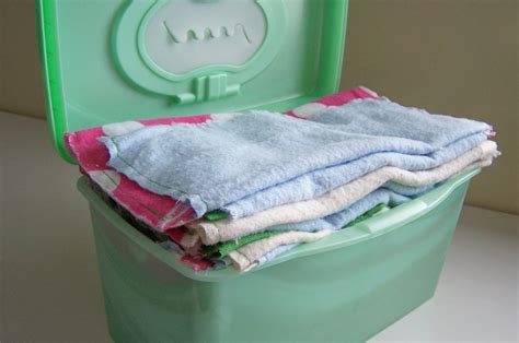 repurpose relove diy reusable baby wipes