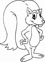 Squirrel Coloring Pages Eekhoorn Kleurplaten Squirrels Animated Print Animal Clipart Gifs Cat Fun Kids Kleurplaat Animals Popular Gif Library Coloringhome sketch template