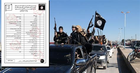 isis defector leaks thousands of documents that identify fighters