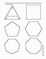 Worksheet Angles Polygon Polygons Inscribed Chessmuseum Worksheets Quadrilateral sketch template