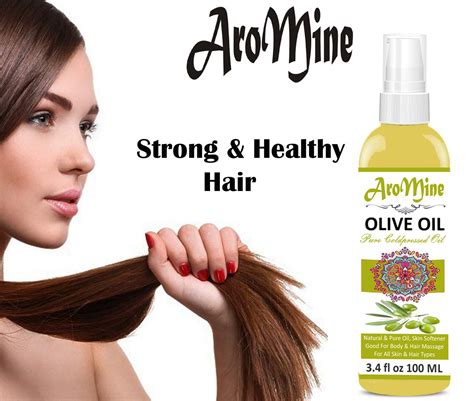 Aromine Extra Light Olive Oil For Hair Massage Oil 200 Ml