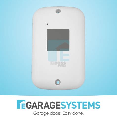 boss wireless wall button mhz egarage systems
