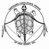 Lenape Indians Lenni Nanticoke Delaware Cherokee sketch template