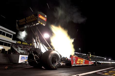 brittany force breaks nhra national top fuel time record the