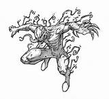 Carnage Coloring Pages Spiderman Marvel Shun Deviantart Trending Days Last sketch template