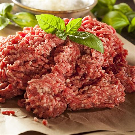 lbs ground beef meat  butchers