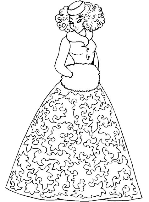 interactive magazine girl dress patterns coloring pages