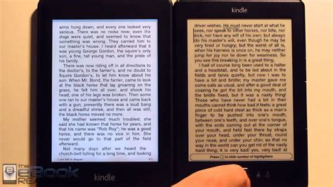 kindle paperwhite  basic  kindle comparison review youtube