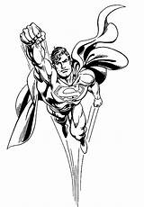 Superhelden Superman Animaatjes sketch template
