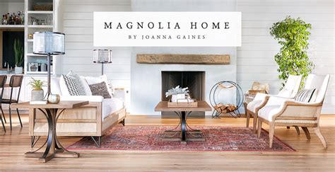 magnolia home  joanna gaines  living spaces