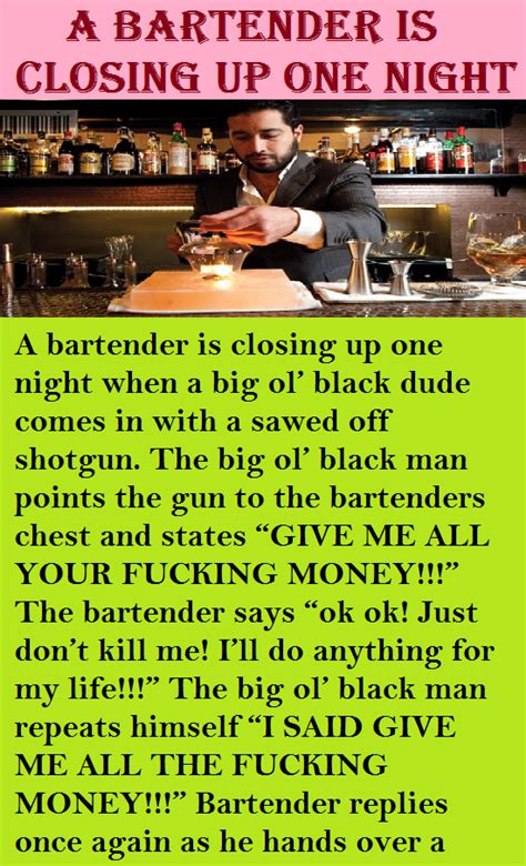 bartender  closing   night funny story funny stories
