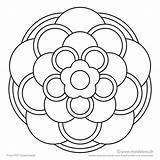 Mandalas Ausmalen Malvorlagen Ausdrucken Einfache Kostenlos Einfaches Kreisen Formen Malvorlage Abstrakte Abstrakt sketch template