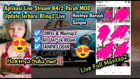 Aplikasi Live Stream Barbar Mantap²‼️ Unlock Room Apk Live C Lmk
