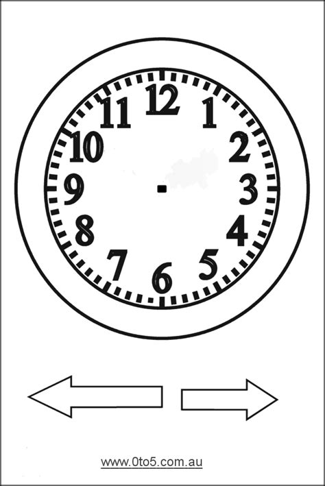 printable clock patterns printable analogue clocks  school