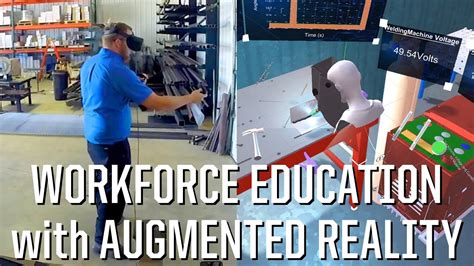 augmented reality to provide new skills for manufacturing workforce