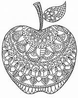 Colorear Zen Zum Malvorlagen Pomme Ausmalen Doodle Manzana Erwachsene Zentangle Gatito Apfel Zendoodle Basteln Jurnalistikonline Tablero Piros sketch template