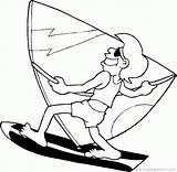Coloring Pages Summer Vacation Holiday Kleurplaat Kids Windsurfen Season Printable Windsurfing Zomervakantie Fun Kleurplaten Color Sheets Surfing Comments Allkidsnetwork Zo sketch template