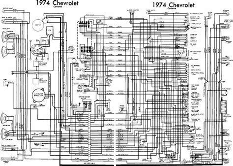 chevrolet corvette  complete electrical wiring diagram   wiring diagrams