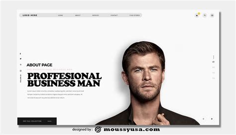 page template mous syusa