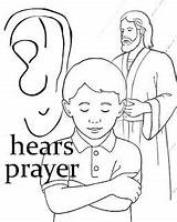 Prayer Teaching Prayers Kids sketch template