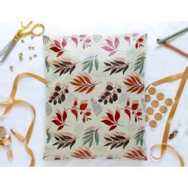 fall leaves smilemail designer poly mailers