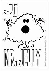Mr Coloring Pages Grumpy Men Jelly Template Happy sketch template