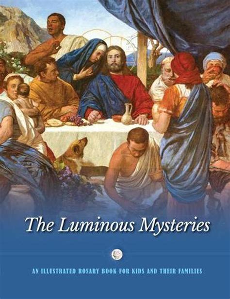 luminous mysteries  illustrated rosary book  kids