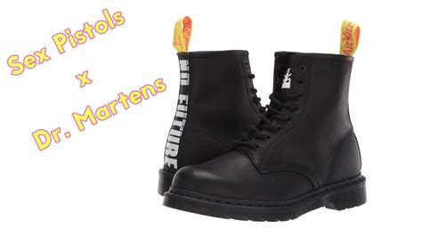 sex pistols  dr martens   eye boot  future unboxing great punk aesthetic youtube