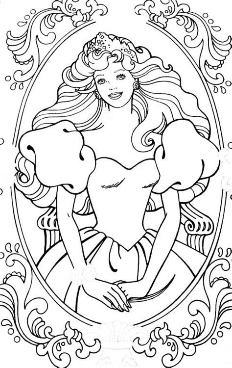 pin   barbie coloring barbie coloring pages