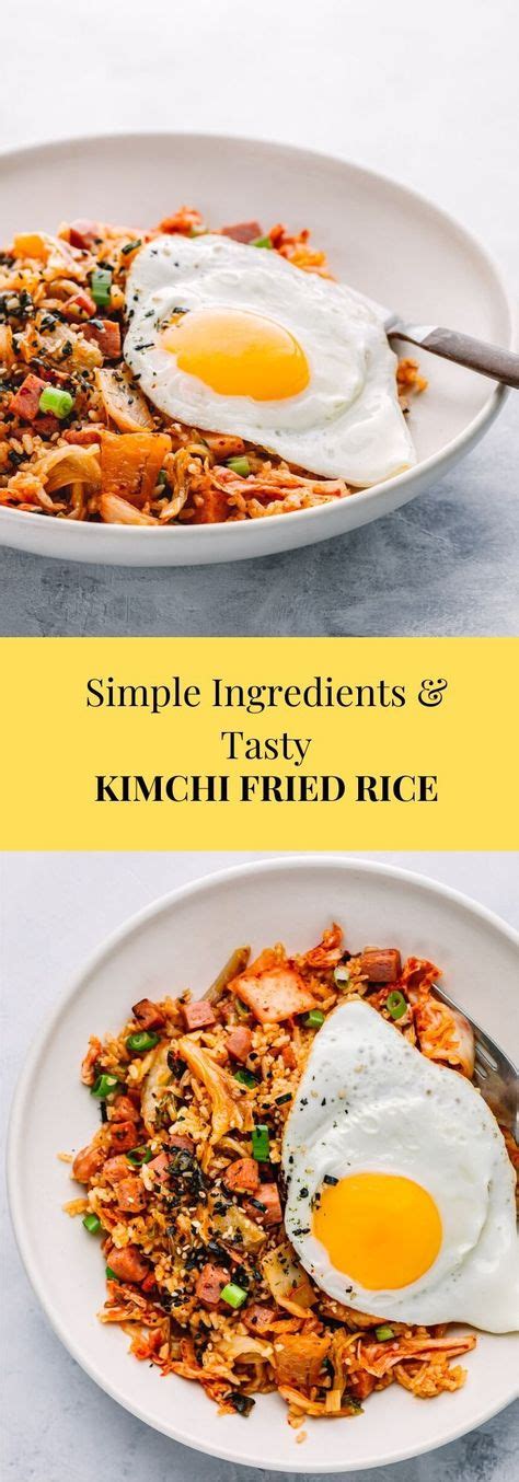 it s so addictive this kimchi bokkeumbap aka kimchi fried rice is a