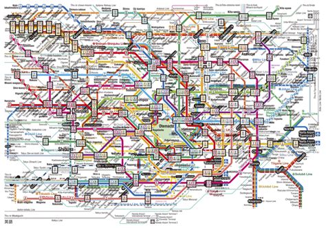 Inbetween The Lines Of Tokyo S Jr Metro Maps
