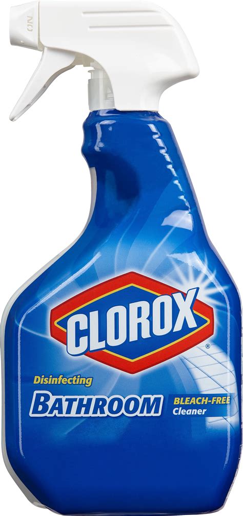 clorox disinfecting bathroom cleaner spray bottle  ounces walmartcom