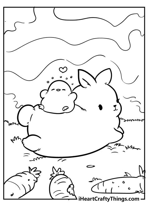 kawaii animals coloring pages elijehngemble