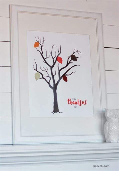 thankful tree printable landeelucom thankful tree thankful tree