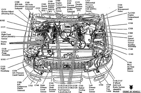 ford focus  engine diagram
