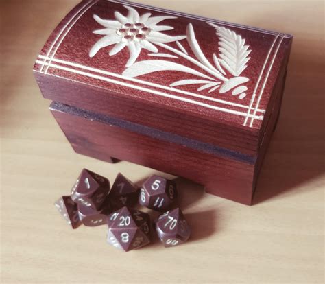 oc  custom dice chest  matching custom dice rdnd
