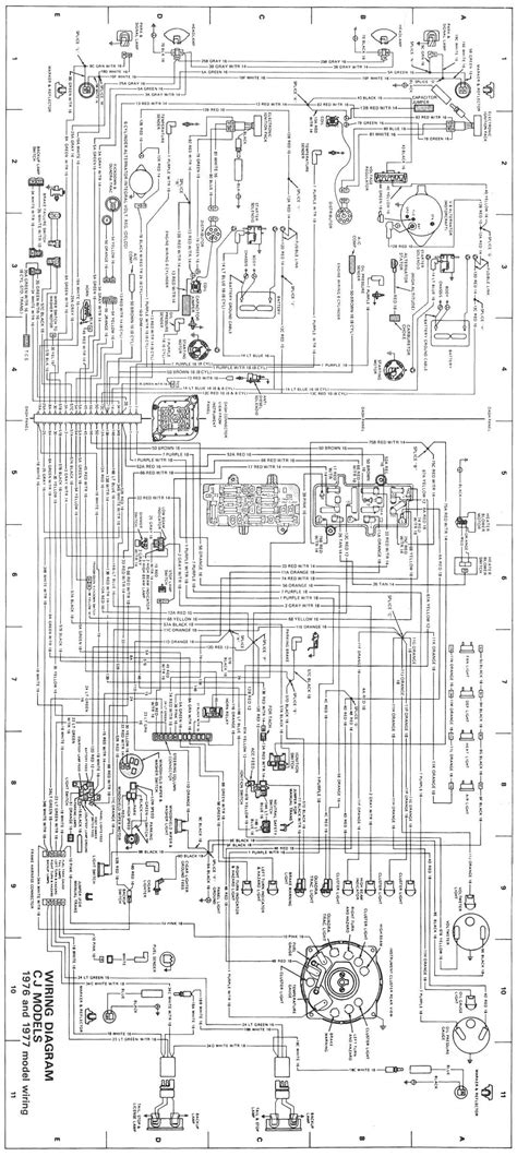 jeep cj wiring diagram  bestn