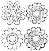Mexican Flowers Pages Flower Coloring Clip Drawing Fiesta Template Folk Clipart Color Getdrawings Draw Printable Getcolorings Paper Print sketch template